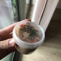 Likkepot (€3,50); very good! More creamy and fresh tasting than their pâté.  at De Vegetarische Slager Shop in Rotterdam