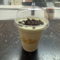 Mint cookie shake  at Goldie - Midtown in Philadelphia