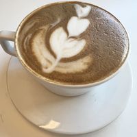 Latte  at Sleepyhead Coffee - Main St in Chattanooga