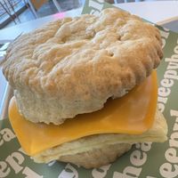 Biscuit sandwich   at Sleepyhead Coffee - Main St in Chattanooga