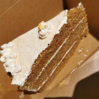Pumpkin Spice Torte (vegan) at Kartoffelkogge in Rostock