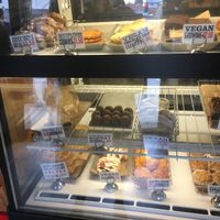  So many well labeled vegan baked goods!  at Coffee Fox in Savannah