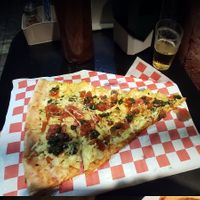 Every vegan option can be made vegetarian with the addition of cheese,  at Buona Fatia in Sao Paulo