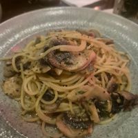 Mushroom spaghetti at Koi  in Broadbeach