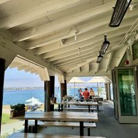 The views!  at Malibu Farm in San Diego