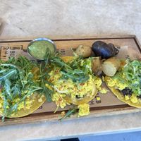 ABC Vegan tacos  at Malibu Farm in San Diego