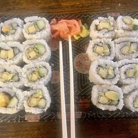 Crunchy veggie rolls   at Katsu-Ya of Japan in Appleton