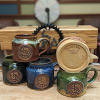 Handmade mugs!  at JRA Bikes & Brew in Thousand Oaks
