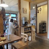 Cozy Wooden Interior   at Kyonooyatsu to Coffee in Hadano