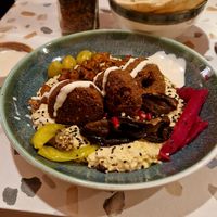 Hummus mit 3 toppings at The Hummus Connection  in Nuremberg