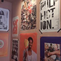 Michael Jordan and Kobe Bryant with chickpeas at The Hummus Connection  in Nuremberg