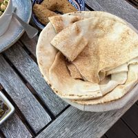 Flatbread  at The Hummus Connection  in Nuremberg