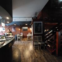 Caramba restaurant and bar is located at ground level, cinema is upstairs. at Caramba in Gorlice