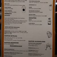 Menu page 2 at Caramba in Gorlice