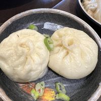 Baozi filed woth veggies  at Maoji in Milan