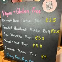 Vegan+GF raw confections at Pig & Leaf  in Dingle