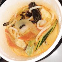 Udon Kokos Curry Suppe at An Lac Chay in Landshut