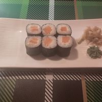 Vegan salmon Maki at An Lac Chay in Landshut