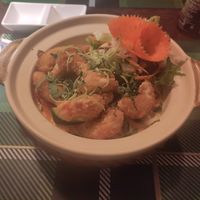 Udon with vegan shrimps at An Lac Chay in Landshut