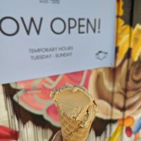 Icy caramel truffle ☹️ at Three Peaches  in Atlanta