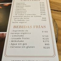 Cardapio 3 at Calma Gluten Free - Maybe closed in Punta Del Este