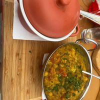 Chickpea Curry at Planalto in Canhas