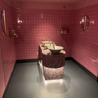 Trendy toilet   at Kapara in London