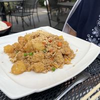 Pineapple fried rice   at Bamboo House in Frenchtown