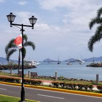 View From Restaurant at Praia Amador in Panama City