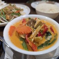 Pumpkin curry at King of Thai Boat Noodles in Honolulu