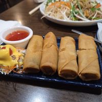 Vegetable egg rolls at King of Thai Boat Noodles in Honolulu