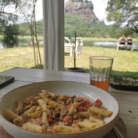 Pasta mushroom at Soul Food  in Sigiriya