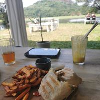 Mediterranean wrap at Soul Food  in Sigiriya