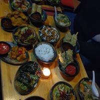 Sharing menu at Cham  in Hamburg