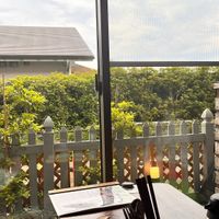 The view from our table. at  Ikuri in Kyoto