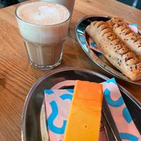 Good coffee and very nice vegan pastries!   at Bakery Bakery - Basel SBB in Basel