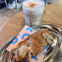 Crookie & Chai Latte  at Bakery Bakery - Basel SBB in Basel