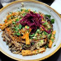 Vegan wok with tofu at Petit Voyage  in Toulouse