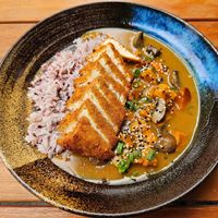 Tofu Katsu Curry at Chay Vegan Göttingen in Gottingen