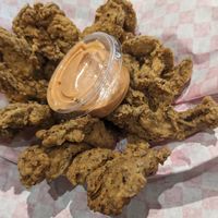 Fries mushrooms at Vegan Junk Food DMV - Ghost Kitchen in Silver Spring