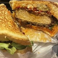 Nashville Hot Sammie   at Bubbie's in Arlington