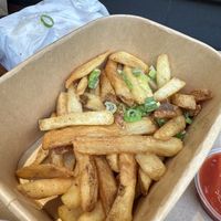 Salt and pepper fries - they were good!   at Bubbie's in Arlington
