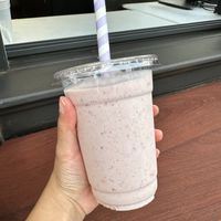 Strawberry milkshake - delicious   at Bubbie's in Arlington