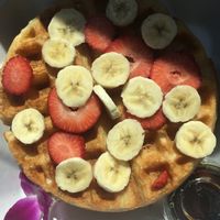 Vegan waffles  at The Sanibel Sprout in Sanibel