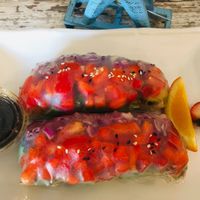 Spring rolls at The Sanibel Sprout in Sanibel