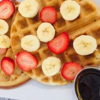 Waffles at The Sanibel Sprout in Sanibel