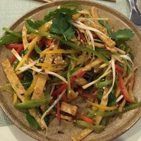 Tofu and vegetable stir fry   at Carré Jardin in Lyon