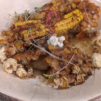 Maïs maïs, le plat que nous avons préféré !! at Carré Jardin in Lyon