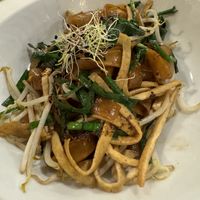 Noodle dish   at Carré Jardin in Lyon