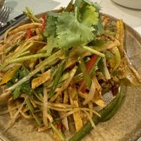 Fried Tofu w veggies  at Carré Jardin in Lyon